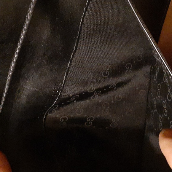 GUCCI CHECKBOOK HOLDER WALLET WITH BOX VINTAGE AUTHENTIC - Picture 8 of 8